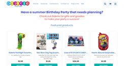 Desktop Screenshot of galeriecandy.com
